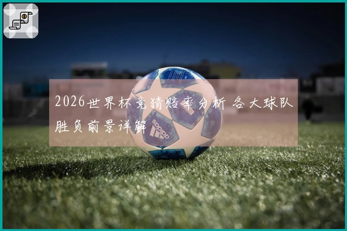 2026世界杯竞猜赔率分析 各大球队胜负前景详解